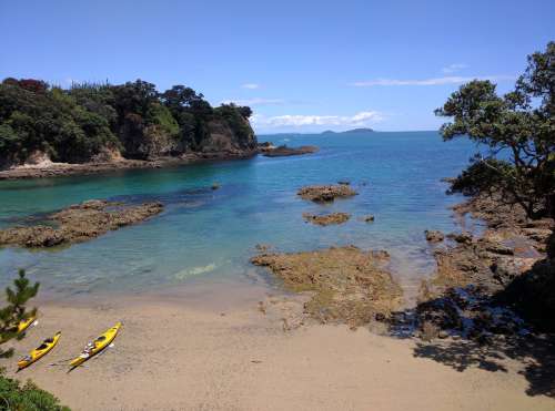 Private beach for lunch