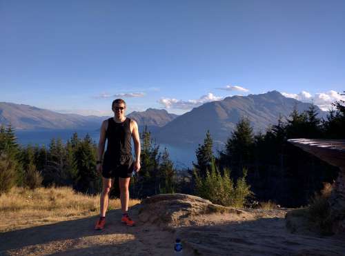 Lake Wakatipu from Queenstown Hill
