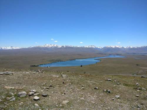 View for Mt John Observatory