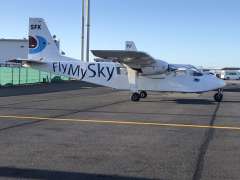 Flying to Great Barrier