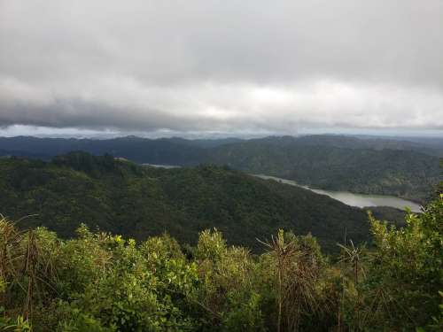 View from Ernies Track