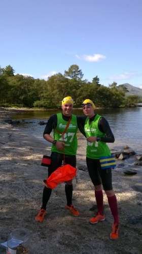 Getting some nutrition before a run section